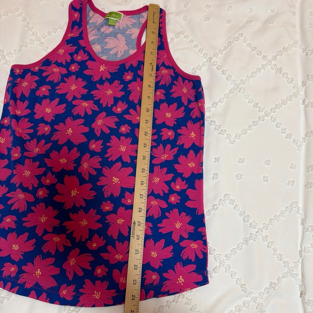 Vera Bradley Women’s Art Poppies Tank Top Multicolor Floral Racer Back Pj Size L - Picture 4 of 8